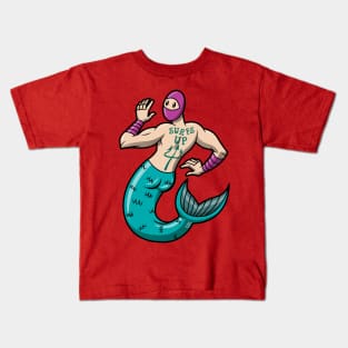 Mermaid Ninja Kids T-Shirt